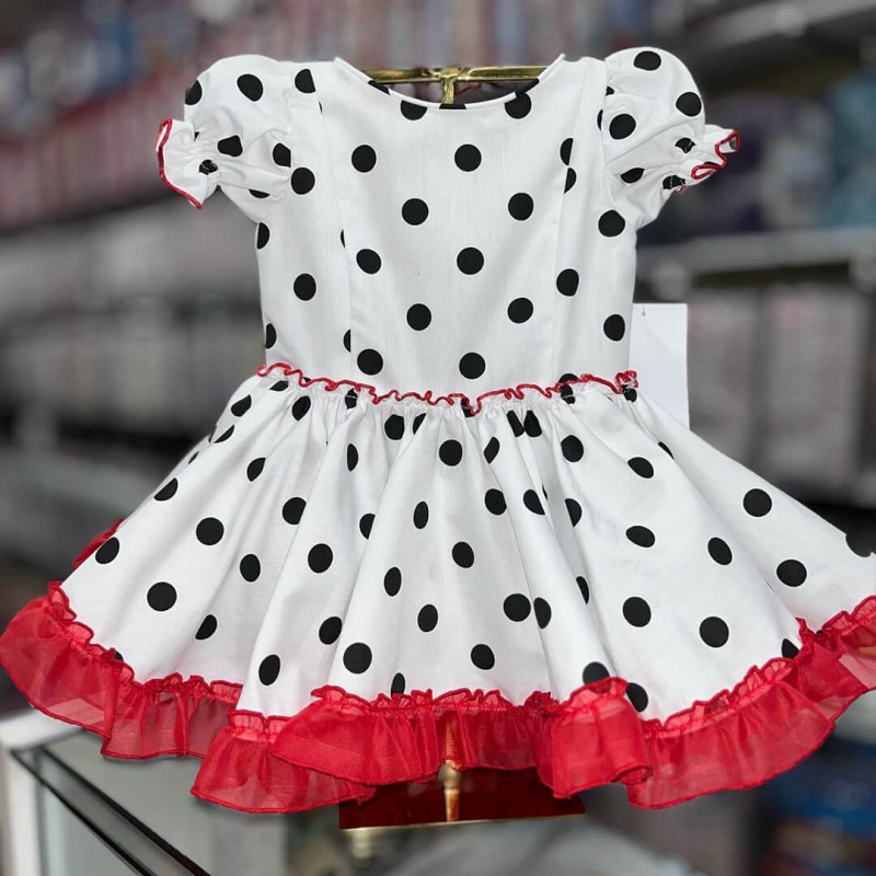 TRAJE DE FLAMENCA FAROLILLOS/CANASTERO