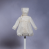 PELELE ORGANZA TOPOS CON CAPOTA MANGA LARGA PELELE ORGANZA TOPOS CON CAPOTA MANGA LARGA