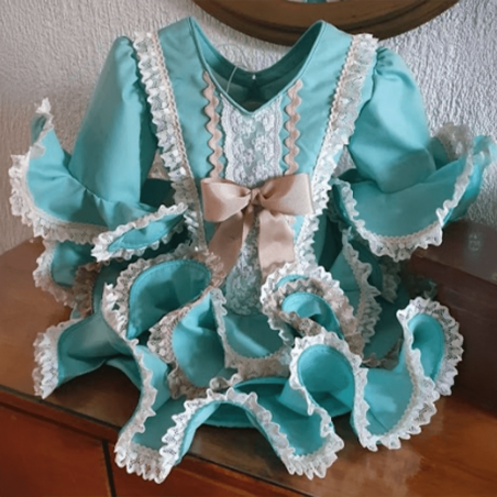TRAJE DE FLAMENCA MODELO LISA