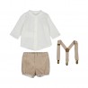 CONJUNTO PANTALÓN, CAMISA Y TIRANTES MAYORAL