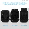 ELEVADOR SILVERSTONE i-SIZE (76-150 CM) TORAL