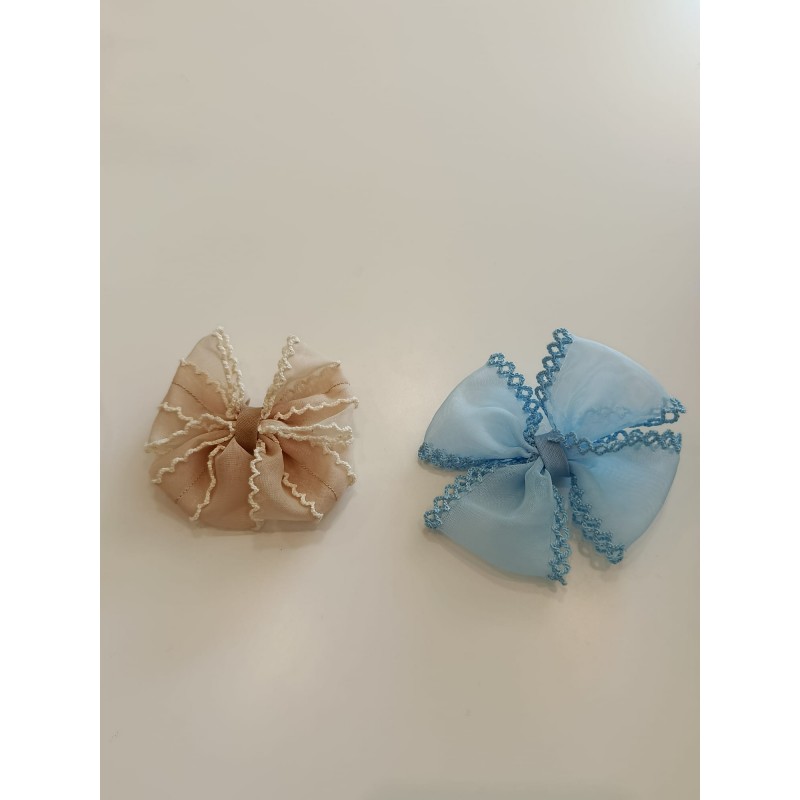 Lazo de tul hecho a mano