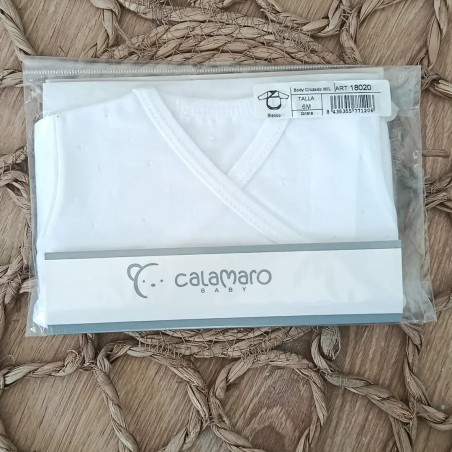 BODY CRUZADO CALADO MANGA LARGA CALAMARO