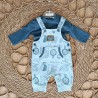 CONJUNTO YATSI 2 PIEZAS PETO AZUL CIUDAD