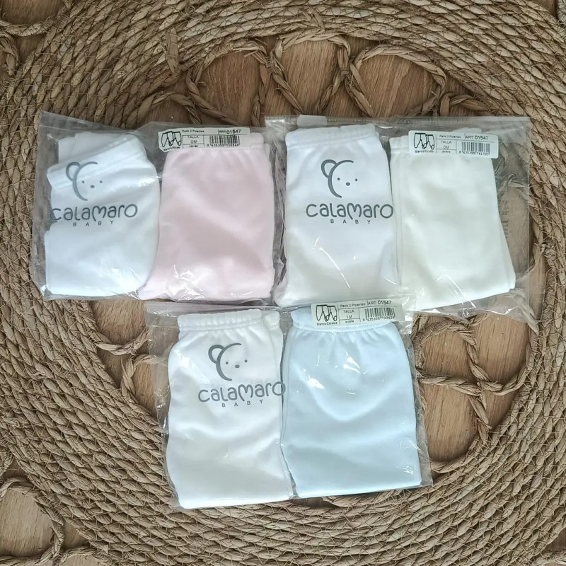 PACK 2 POLAINAS LISAS CALAMARO