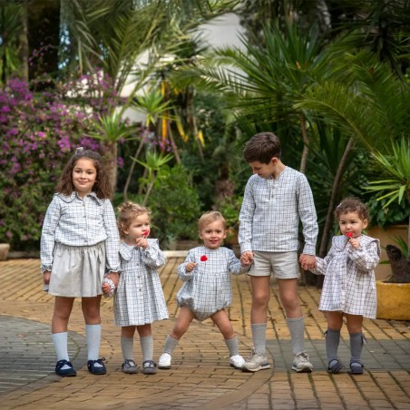 COLECCIÓN VICHY CELESTE Y GRIS