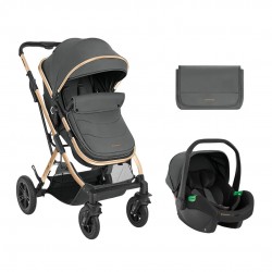 CARRITO DE BEBÉ 3 EN 1 ASIENTO TRANSFORMABLE KAIA 2024 KIKKABOO