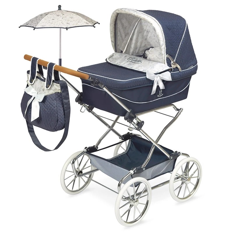 Carro de Muñecas Reborn Plegable con Sombrilla DeCuevas Toys 82044