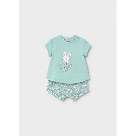 CONJUNTO 2 PIEZAS CONEJITO CORAZON