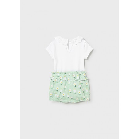 CONJUNTO 2 PIEZAS FLORES