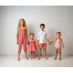 MONO BOLSILLO CUADROS