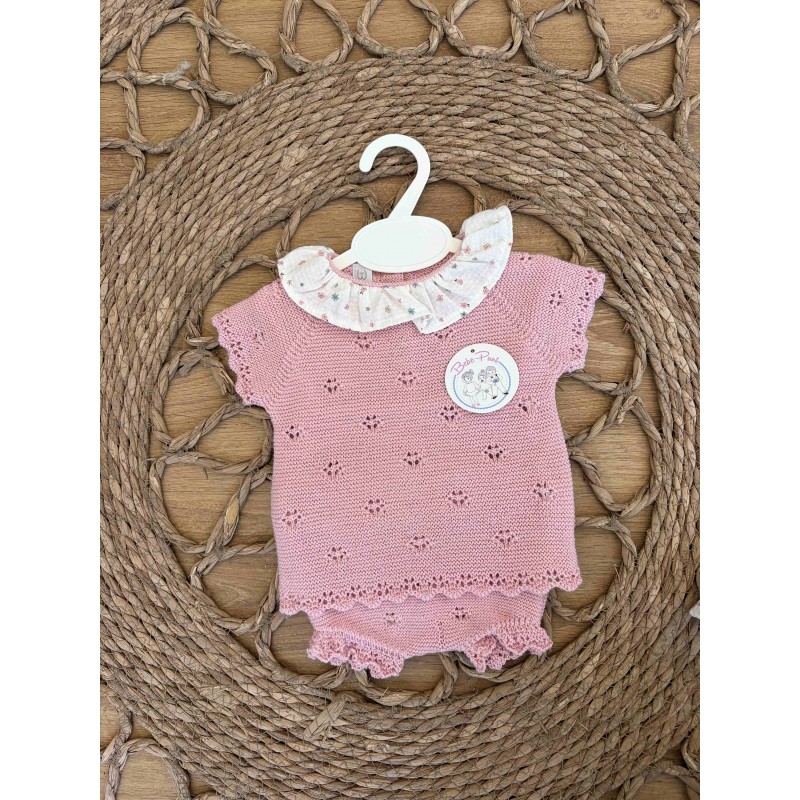 CONJUNTO ROSA FLORECITAS
