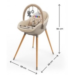 Trona 3 en 1 kindercraft