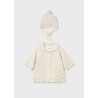 ABRIGO TRICOT CON GORROMAYORAL 2403