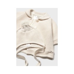 ABRIGO TRICOT CON GORROMAYORAL 2403