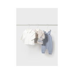 CONJUNTO 3 PIEZAS MAYORAL/CONJUNTO PETO TRICOT REF 2609
