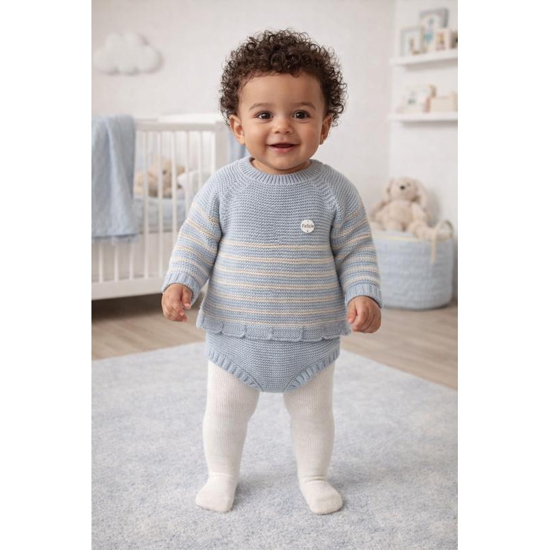 Conjunto de lana 2 piezas unisex