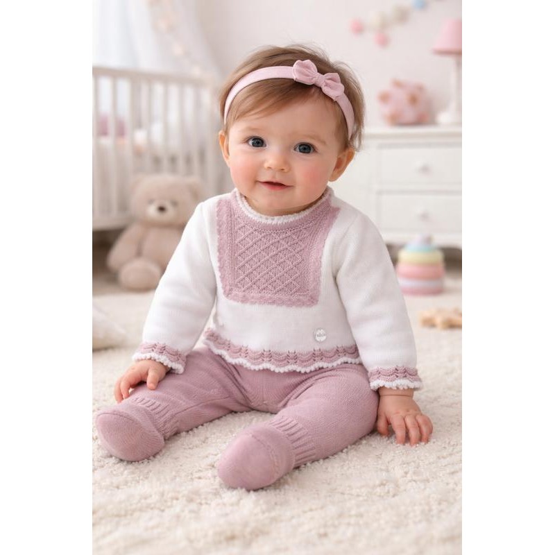 Conjunto de lana niña