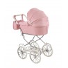 Carrito de muñecas polipiel rosa toral