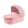 Carrito de muñecas polipiel rosa toral