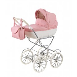 Carrito de muñecas Toral de polipiel + bolso
