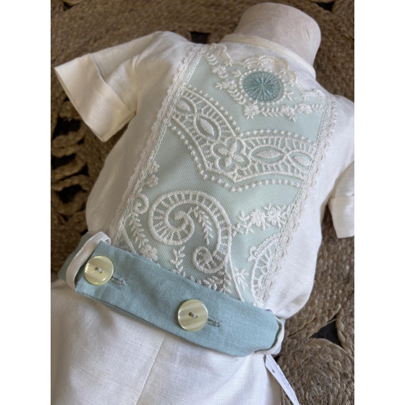 Conjunto niño ceremonia camisa + short