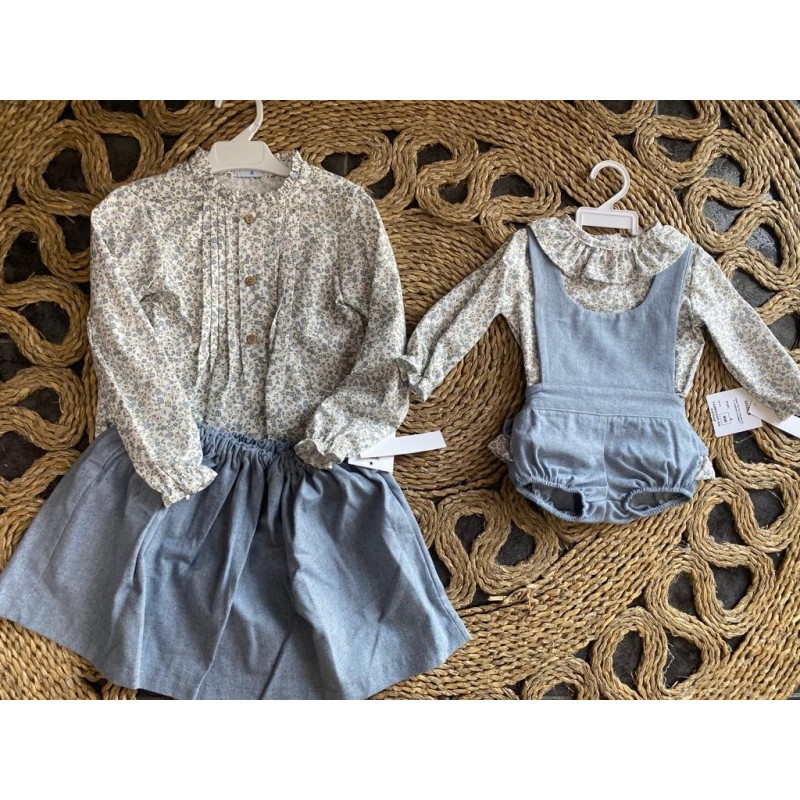 COLECCION LIBERTY FALDA + CAMISA