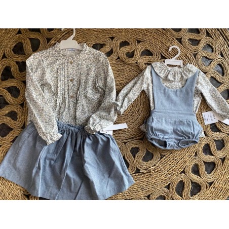 COLECCION LIBERTY FALDA + CAMISA